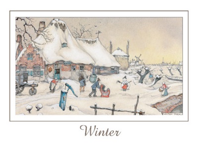 Winter kaart